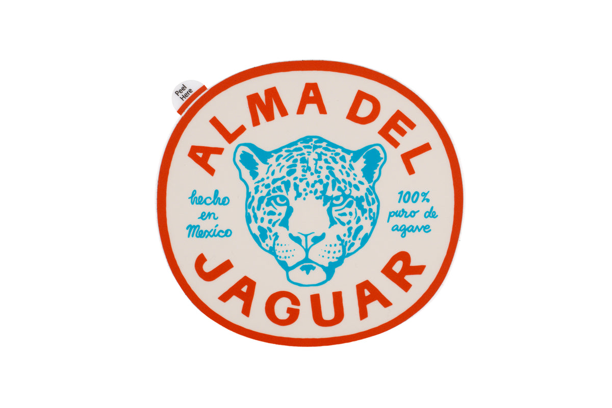 ADJ 5" Red/Blue Circle Sticker