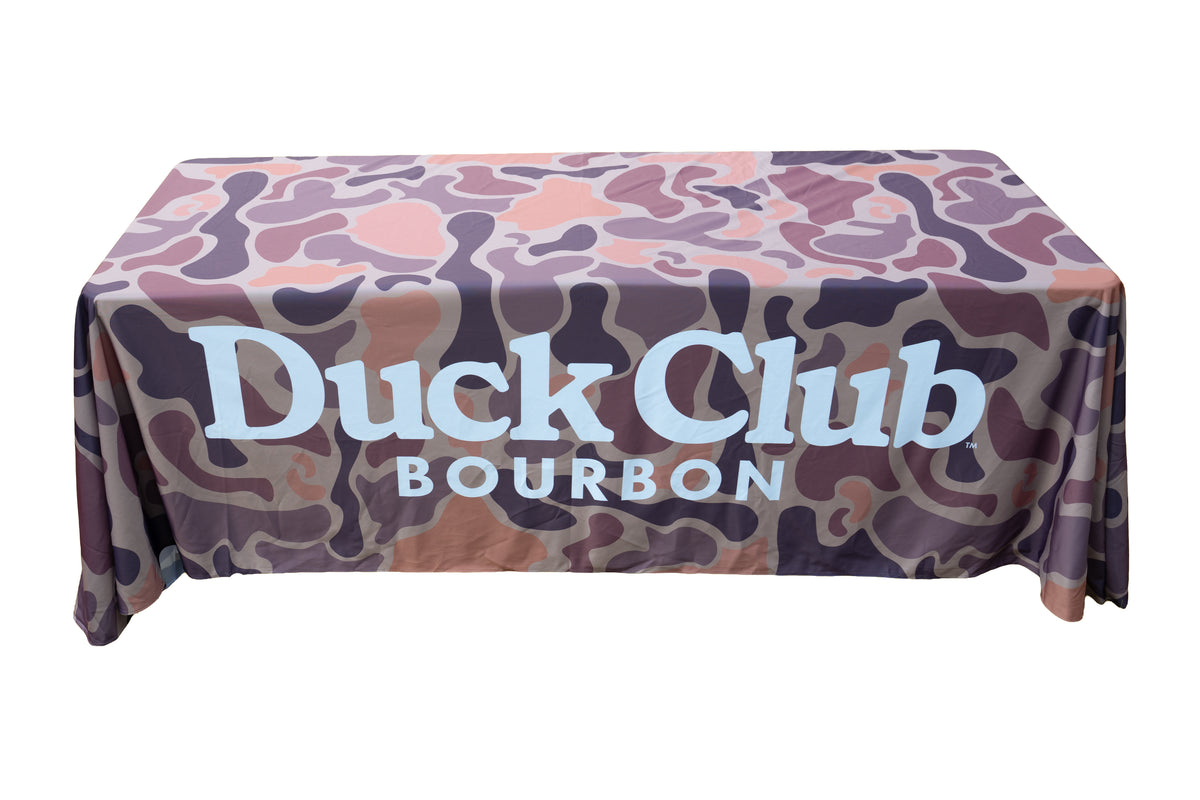 DCB Camo Tablecloth 6'