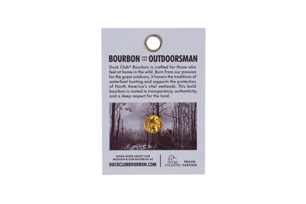 Pin - Brass Shell on Backer Card