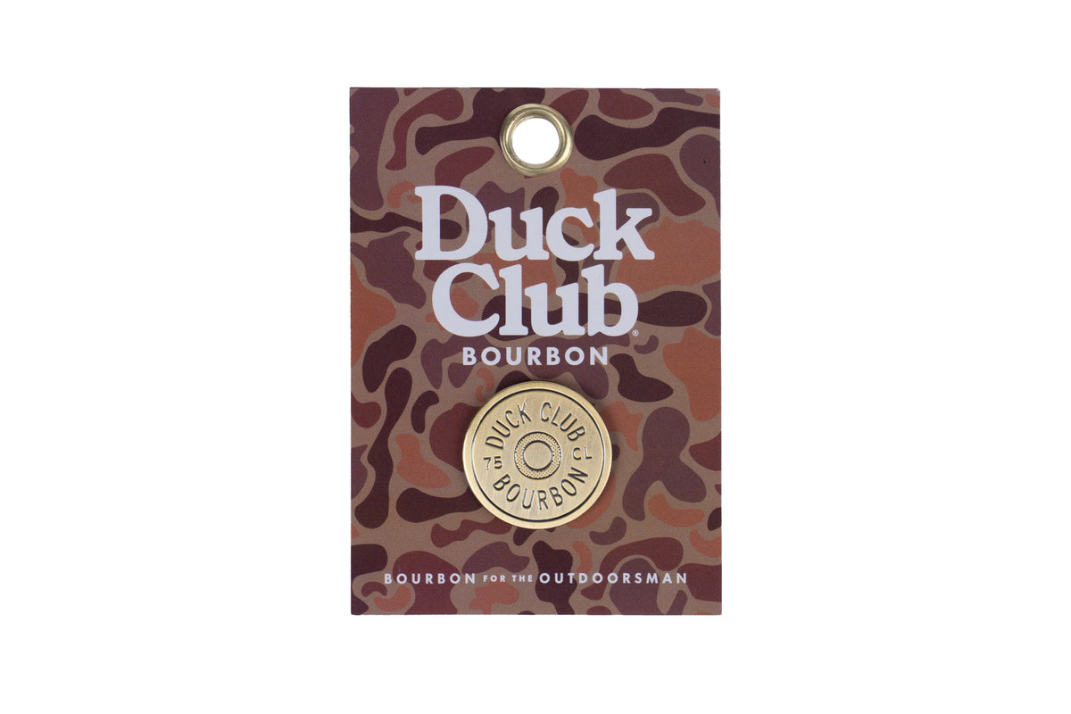 Pin - Brass Shell on Backer Card