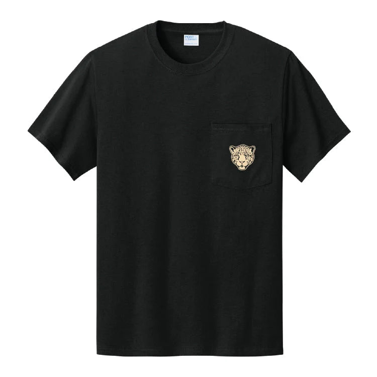 Shirt - Black Port & Co Pocket T